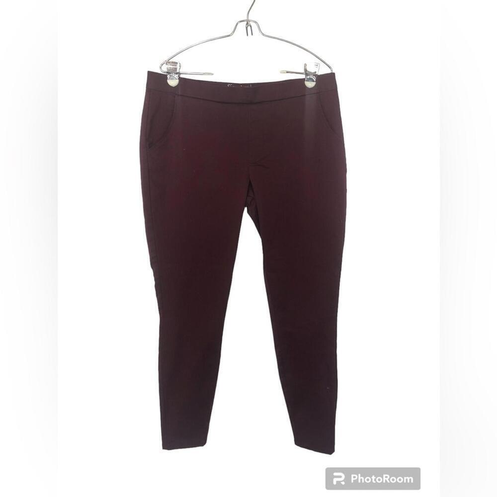 Levi Women’s Modern Jegging Fitted Front/Back Pockets Maroon Like New